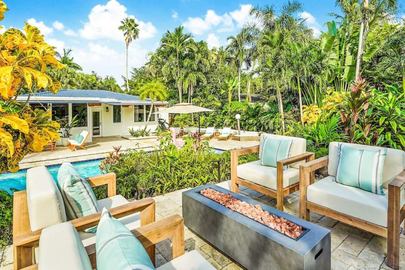 Casa In Tropic Paradise With Pool, Bbq And Firepit Villa Biscayne Park Exterior photo